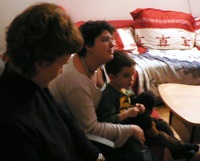 Dave beim zuh&ouml;ren